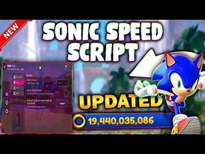 *NEW* Sonic Speed Simulator Script (PASTEBIN 2025) (AUTOFARM, INFINITE EXP AND RINGS )