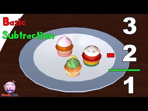 Basic Subtraction For Kids | Pre-K & Kindergarten Basic Math | Noodle Kidz