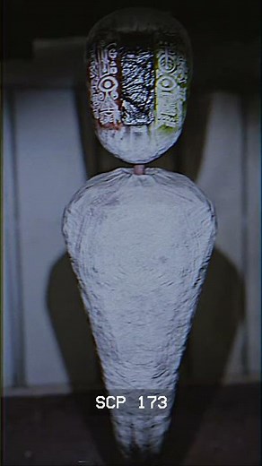 SCP-173 Encounter #shorts #scp #analoghorror