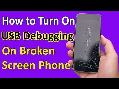 How to Turn on USB Debugging on Broken Phone | How to Turn ON USB debugging with a Broken screen