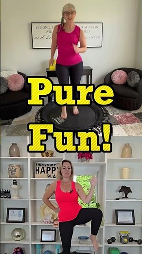 Full Body 30-Minute Mini Trampoline Workout | Rebounding for Weight Loss & Energy Boost!