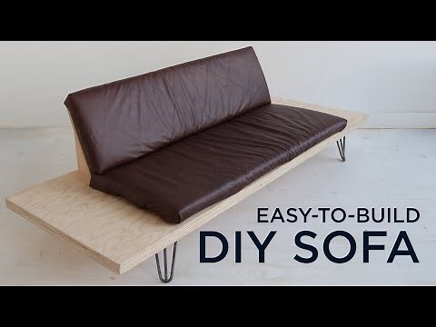 Easy to Build DIY Sofa