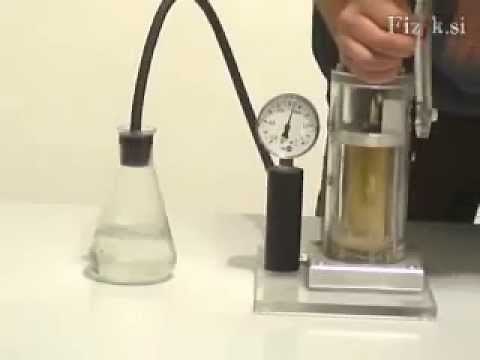 Boiling water at room temperature - science experiment