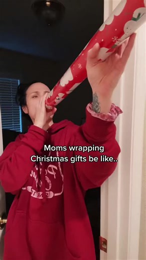 I repost this video every Christmas because it’s true every Christmas..we never learn with those damn scissors and tape. #christmas #wrappinggifts #christmaspresents #relatable