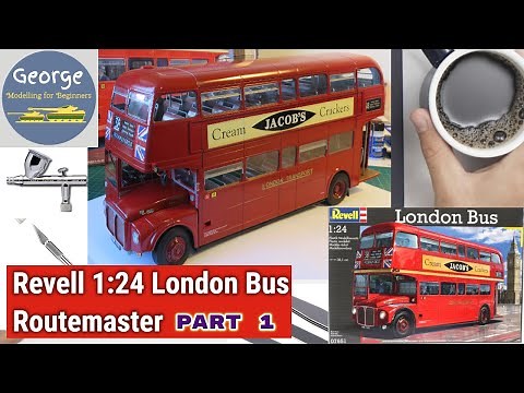 Revell London Bus Routemaster 1:24 Part 1