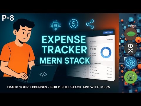 #8 MERN | Full Stack Project Expense Tracker App | Signup | AXIOS | Send Email Using Nodemailer