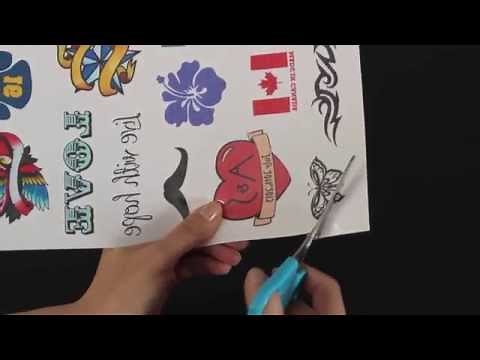 StickerYou - Make+Print Temporary Tattoos Tutorial