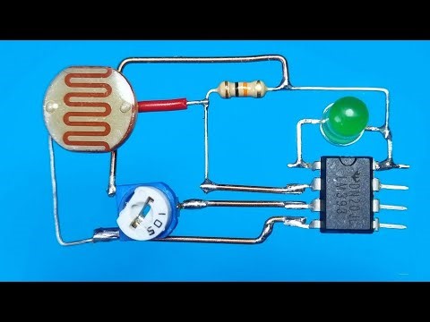 Automatic Street Lamp Using Comparator İntegrated - LM393