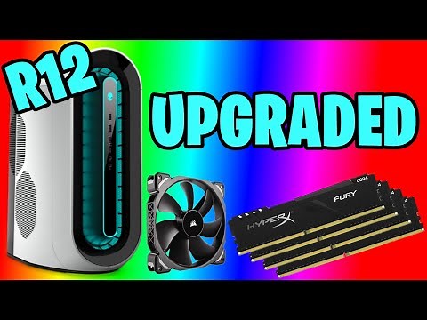 Alienware Aurora R12 RAM and Fan Upgrade - Links In Description