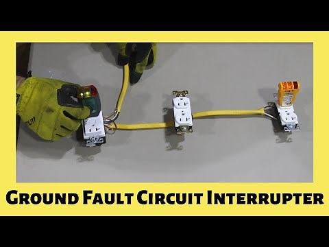How to Wire Ground Fault Circuit Interrupter (GFCI) with Regular Outlets | How GFCI's Work