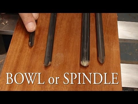 Spindle Gouges and Bowl Gouges Compared: Woodturning with Sam Angelo