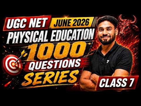 UGC NET Physical Education 2026 | 1000 Questions Marathon | UGC NET Paper 2 PE | Dharmendra Sir