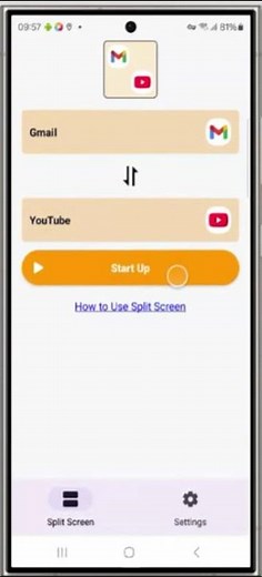 How to Use Split Screen