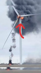 Wind turbine explodes🤯 #reelviral #reels #viral #reelitfeelit #reelvideo #reel #reelsvideo #fyp #trending #explorepage #viralvideos #shorts | Tech Info