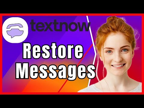 How To Restore Deleted Messages On TextNow❗(2025) (Tutorial)✅