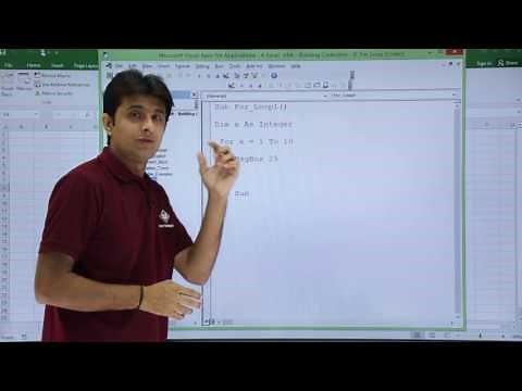 Excel VBA For Loop Example 1