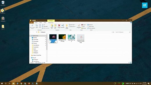 How to create a dynamic wallpaper theme for Windows 10