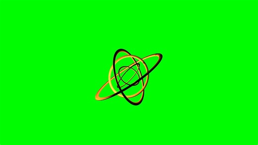 Gyroscope, Gyro, Gyroscope Greenscreen. Free Stock Video