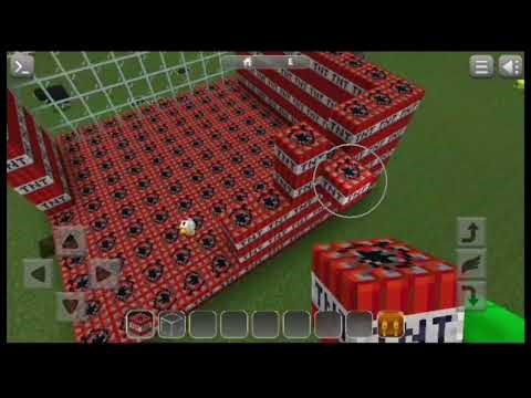 I Built a TNT House in Minecraft 💥 (3 Minute Build Showcase)