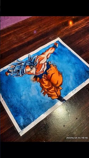 How to Draw & Color Goku Ultra Instinct Full Body | Dragon Ball Super Drawing Tutorial