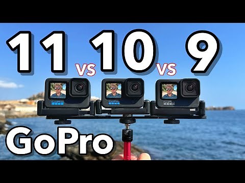 GoPro Hero 11 VS GoPro 10 VS GoPro 9 Comparison!