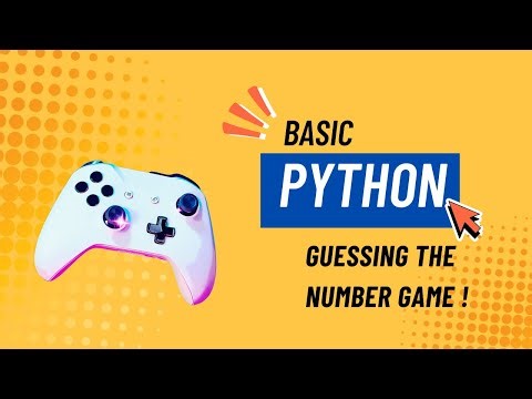 Python Guess the Number Game #10 | Random Library Tutorial