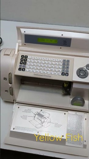Cricut CRV001 LCD Display Personal Electronic Die Cutting Crafting Machine