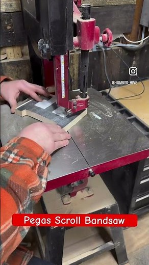 Pegas Scroll Bandsaw #woodart #bandsaw #woodworking #woodworkingtools