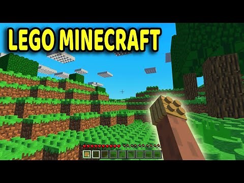 I Made Minecraft But The Blocks Are Legos