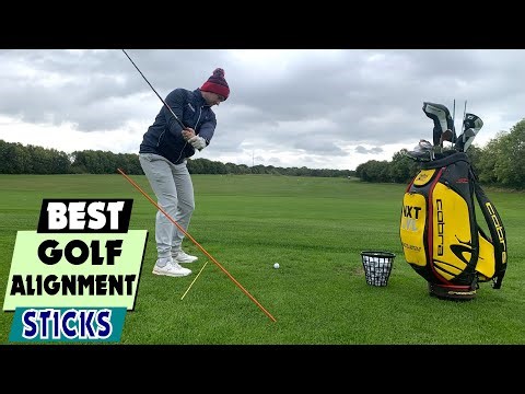 BEST Golf Alignment Sticks of [Current Year]! (Top 5 & 5 Drills to FIX Your Swing Path)