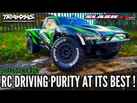 Traxxas Slash 4x4 VXL – Cheap Tire Test & Epic Autumn Slides! 🍂