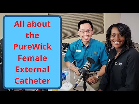 PureWick Female Incontinence Device Demo with Yolanda Rhodes from BD / Bard