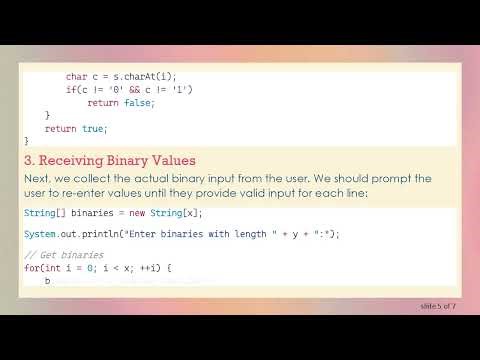 Java String Manipulation: User Input for X Lines and Y Elements