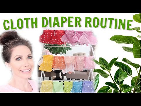 MY CLOTH DIAPER ROUTINE | HOW I WASH & STORE MY CLOTH DIAPERS