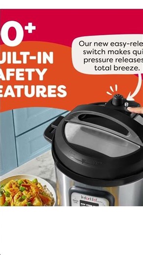 Instant Pot Duo Plus 9-in-1 Multicooker, Pressure Cooker, Slow Cook, Rice Maker, Steamer,