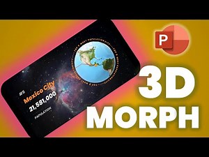 Create Stunning 3D World Map Animations with Morph Transition in PowerPoint | Step-by-Step Tutorial