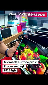 35K views · 750 reactions | Microsoft Surface Pro X  দেখতে যেমন...