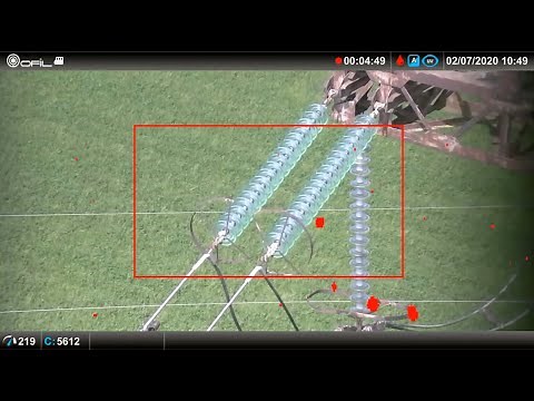 Aerial power line inspection with corona camera | Hepta Airborne