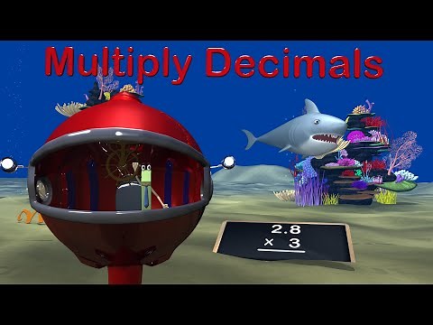 Multiplying Decimals - 5th Grade Mage Math Video