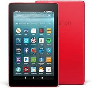 Fire 7 Tablet (7" display, 16 GB) - Red - (Previous Generation - 7th)
