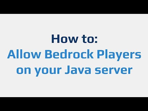 How to: Allow Bedrock players on your Java server (GeyserMC)