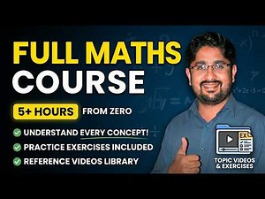 Complete Basic Maths Course (5+ Hours) | From Zero to Fractions, Decimals & Number System