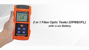Watch 2 in 1 Fiber Optic Tester with Li-on Battery ﹙OPM&VFL﹚ on Amazon Live