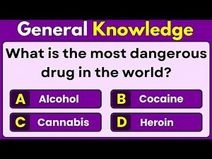 General Knowledge That Everyone Should Know — Test Yourself! | Quiz | Trivia Quiz | Facts | GK Quiz