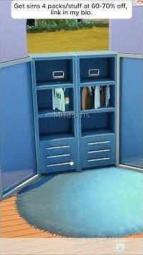 Wardrobe Build Hacks No One Knows (part 227) #sims4hacks #sims4ideas #sims4 #thesims4 #sims4build