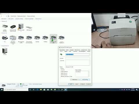 Zebra TLP 2844 || How To Setup TLP2844 Desktop Printer Driver Installation || Ahmad Latif