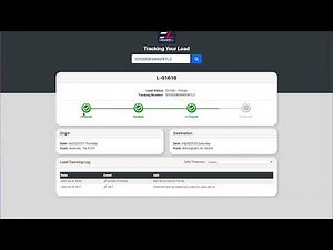 EZ Loader TMS - External Tracking Link - Training Video
