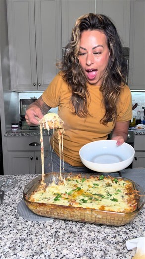 High-Protein Tuscan Beef & Cauliflower Casserole