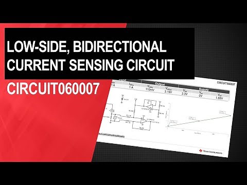 Low-side, bidirectional current-sensing circuit