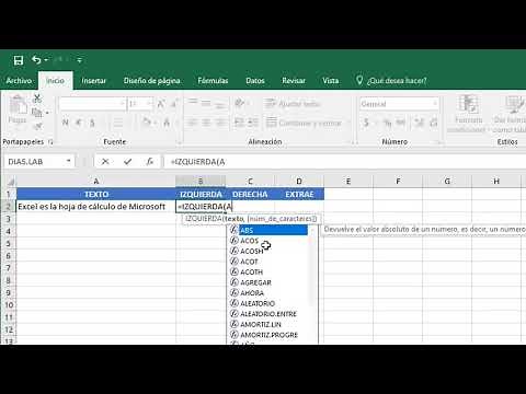 Cómo extraer caracteres en Excel